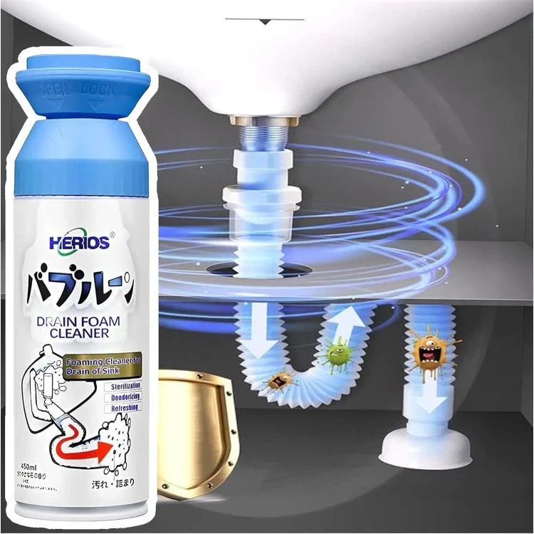 Pena za Čišćenje Odvoda – Brzo Uklonite Zapušenja i Neprijatne Mirise