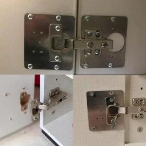 10 Ploča Za Popravku Šarki + 10 šrafa GRATIS